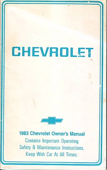 1983 Chevrolet Owner