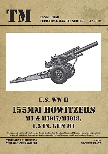 US Army WWII 155mm Howitzer M1 & M1917/M1918 & 4.5in Gun M1