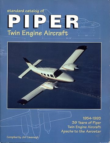 Piper Twin Engine Aircraft, Standard catalog of