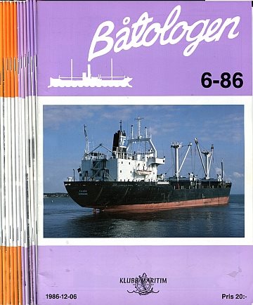 Båtologen 1985-1986 (12 nr) 