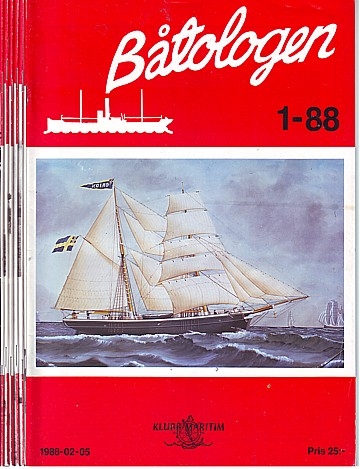 Båtologen 1988 (6 nr)