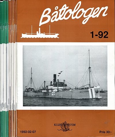 Båtologen 1991-1992 (12 nr) 