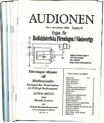 Audionen (9 nr)