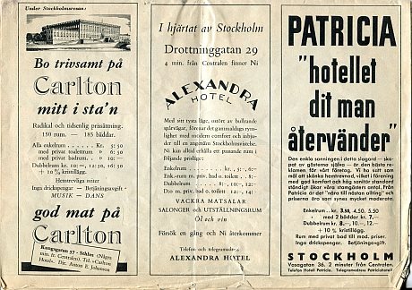 Sveriges Kommunikationer 1944-06 karta