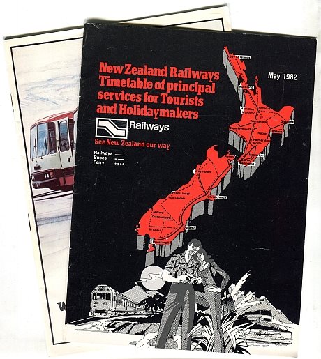 New Zealand 1982 timetables