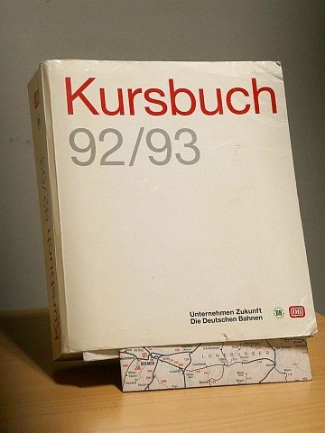 DB Kursbuch 92/93