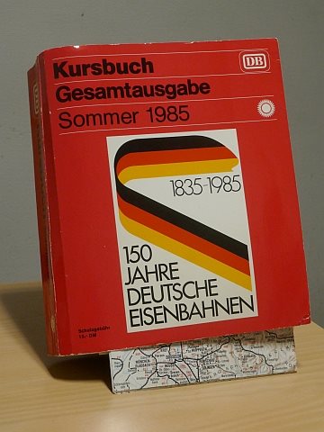 DB Kursbuch 1985 Sommer 