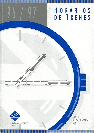 Horario de trenes 96/97