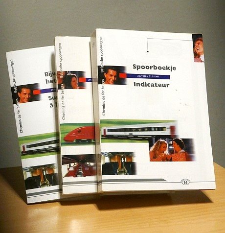 Spoorboekje/Indicateur 2.6.1996-31.5.1997