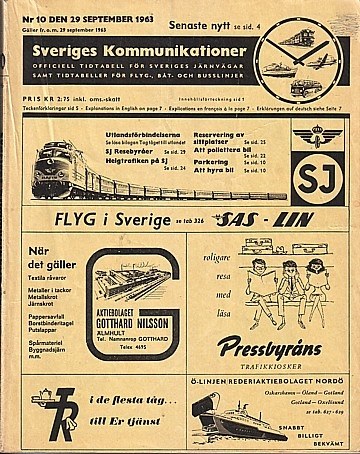 Sveriges Kommunikationer 1963-12