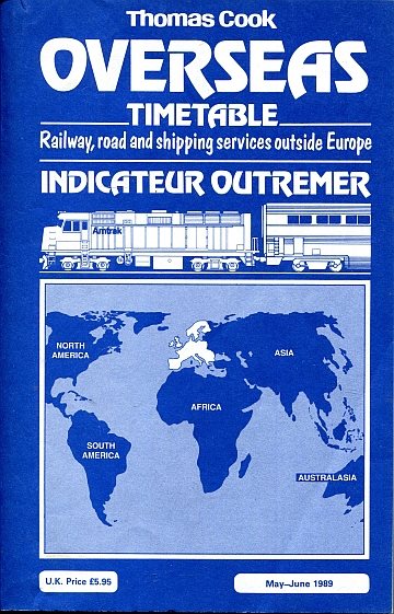 Overseas Timetable 1989 May-June