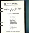 Tidtabellsboken del A, Stockholms trafikdistrikt, 1975