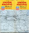 Union Pacific Railroad Time Tables 1965